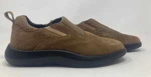 Chaussures latérales élastiques à enfiler en daim marron Scholl Soft Step taille 4 (37) - Photo 1/13