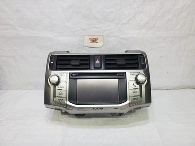 Unidade de exibição receptor de rádio navegação central Toyota 4Runner Dash 2013-2015 fabricante de equipamento original - Imagem 1 de 4