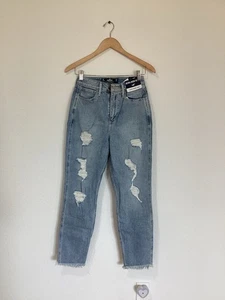 Pantalones de mezclilla de tiro alto Hollister - Imagen 1 de 4