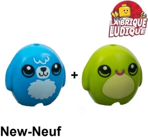 LEGO Minifig Utensil Bundle 2 Plush Cushion Pillow Plush Toy Frog New - Picture 1 of 1