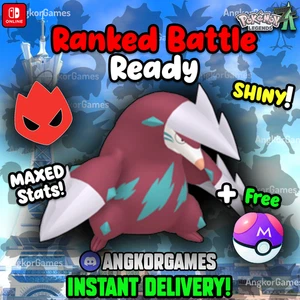 ✨ Shiny 6IV Excadrill ✨ALPHA ✨Adamant Maxed EVs ✨ Pokemon Legends ZA - Picture 1 of 3