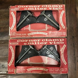 Vintage Craftsman Corner Clamp or Miter Vise No. 9-6666 USA Original Box (2) - Picture 1 of 16