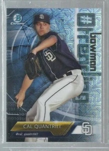  2018 Bowman Chrome Mega Box Hashtag Trending Ref #CQ Cal Quantrill (ref34982) - Picture 1 of 1