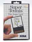 Super Tennis The Sega Card (Sega Master System) Spiel i. OVP - GUT