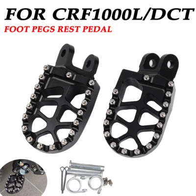 Footrest Footpegs Rest Pedal for Honda Africa Twin CRF1000L DCT 2016-2017 Foto 1 de 4
