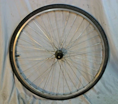 Sunrims CR18 700c Rear Road Bike Wheel Silver 140mm 25mm 36S AV Fast USA Shipper - Image 1 of 4