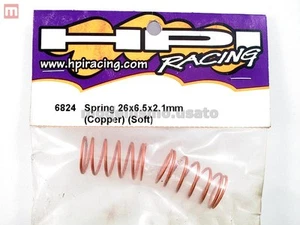 HPI 6824 Feder Spring 26x6.5x2.1mm Copper Weich Modell - Bild 1 von 1