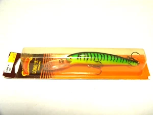 Vtg Bomber Long A Minnow 25ABFT on Brown Orange Card New - Picture 1 of 4
