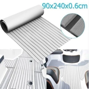 6mm EVA Foam Teak Marine Boat Sheet Flooring Mat Yacht Carpet Decking 240x90cm - Picture 1 of 18