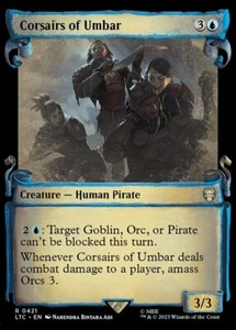 MTG CORSAIRS OF UMBAR 421 EXC - CORSARI DI UMBAR - LTC X EN - MAGIC - Picture 1 of 1
