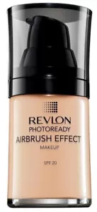 REVLON Photoready Airbrush Effect Foundation SPF20 in 004 Nude - 30ml - Picture 1 of 2