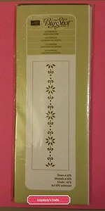 Stampin Up LETTERPRESS RECORTE NORTE flores borde relieve - Imagen 1 de 1