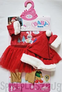 Zapf Creation Baby Annabell vestido de Navidad ropa de muñeca ropa de muñeca NUEVO - Imagen 1 de 2