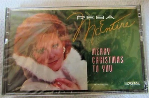 REBA MCENTIRE CASSETTE MERRY CHRISTMAS TO YOU NEW IN CASE WRAPPED - Picture 1 of 2