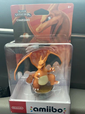 NUEVO Nintendo 3DS WiiU Amiibo Pokémon Charizard Figura Super Smash Bros Oficial Foto 1 de 4