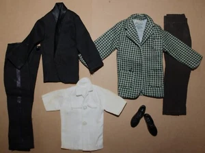 LOT CLONE VINTAGE KEN/Barbie Suit Separates Fashions 1960's Tuxedo Sport Jacket - Picture 1 of 9