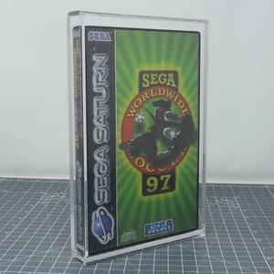 Sega Saturn Boxed Game Single Boxed Game Acrylic Display Show Case Box - Picture 1 of 5