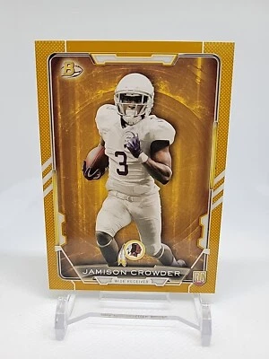 2015 Bowman Jamison Crowder RC 257/399 Gold #86 Washington Redskins  - Image 1 of 2