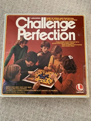 Juego de mesa Challenge Perfection 1978 vintage junto al lago completo Foto 1 de 4