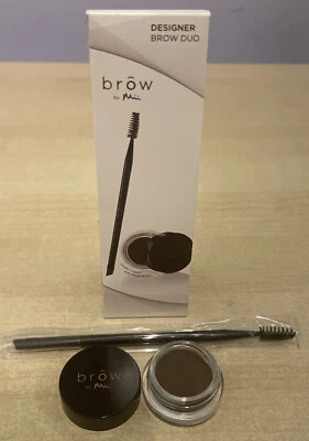 Mii Cosmetics Designer Brow Duo Masterfully Dark - Image 1 of 4