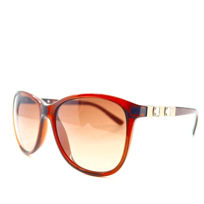 Guess 太阳镜 GU7283 BRN-34 棕色圆形镜框 61[]16 135 毫米 — 第 1/4 张图片