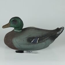 Vintage Carry-Lite Milwaukee 15" Hollow-body Mallard Drake Hunting Duck Decoy