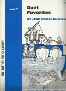 Duet Favorites by Jane Smisor Bastien 5 Piano Duets For Children Level 2 Music - Picture 1 of 1