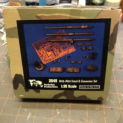 1/35 Verlinden 2549 M48 & M60 Detail & Conversion Set - Image 1 of 4