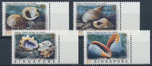 741720) Singapur Nr.867-870** Meeresschnecken  - Bild 1 von 1