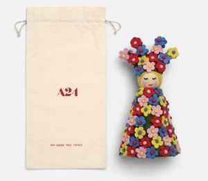 A24 Midsommar, May Queen, Xmas Tree Topper, Felted Wool, 1st Production, RARE - Picture 1 of 5
