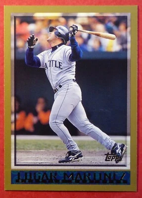 1998 Topps Edgar Martinez #297 (Mariners) NM+  HOF - Image 1 of 2
