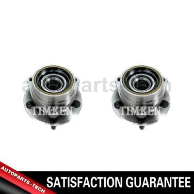 2x Rolamento de roda dianteira Timken e conjunto de cubo para Jeep Cherokee 1984~1989 - Imagem 1 de 4