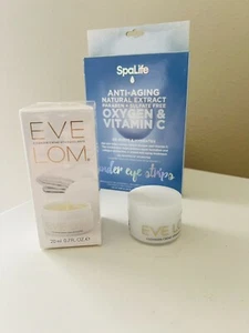 Eve Lom And Spa Life | Lot Of 3 Products | Cleanser 20ml x 2 | Under Eye Strips - Picture 1 of 8