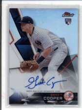 GARRETT COOPER 2018 TOPPS FINEST ON CARD AUTOGRAPH AUTO ROOKIE RC  AH3698
