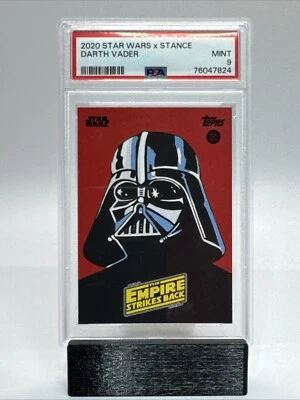 2020 Star Wars X Stance Darth Vader PSA 9 Mint - Low Pop - Image 1 of 2