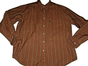 Herren Gr. L Columbia Langarm Hemd mit Knopfleiste Braun Top Zustand - Bild 1 von 2