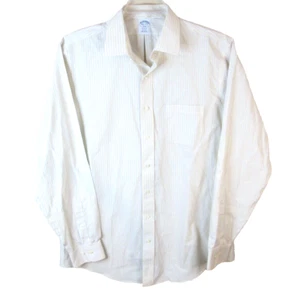 Brooks Brothers 1818 Regent Long Sleeve Dress Shirt Men's 16.5-36/37 Striped - Picture 1 of 7