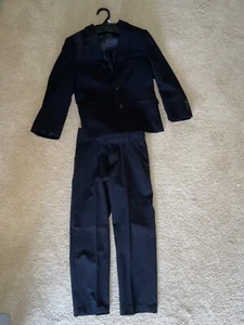Calvin Klein Boys 3-Piece Black Formal Suit, Regular Fit Size 7 "EUC" - Picture 1 of 9