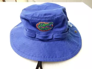 Men's Top of the World Royal Florida Gators Angler Washed Bucket Hat New w/Tags - Picture 1 of 5