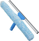 Professional 2-In-1 Squeegee & Scrubber - 18” Window Cleaning Tool – Cleaning Su