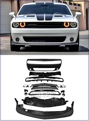 KOMPLETT STOßSTANGE VORNE FÜR DODGE CHALLENGER 2015 - 2024 SHAKER STIL - Bild 1 von 4