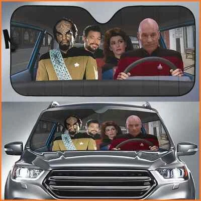 Car Sunshade Star Trek Auto Sun Shade Car Sunshade Accessories - Image 1 of 2