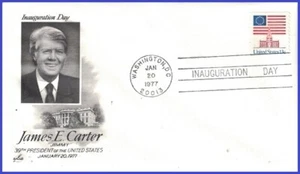 USA3 #IN30 U/A ARTCRAFT 5 FDC   Inauguration Carter 1977 - Picture 1 of 1