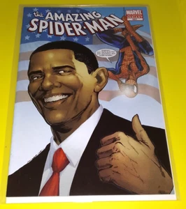 The Amazing Spider-Man #583- Marvel - Barack Obama 3rd Printing Variant - Picture 1 of 1
