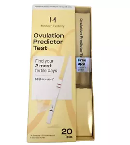 Prueba predictora de ovulación de fertilidad moderna 99% CADUCIDAD 28/03/24 NUEVA 20 pruebas sellada - Imagen 1 de 2