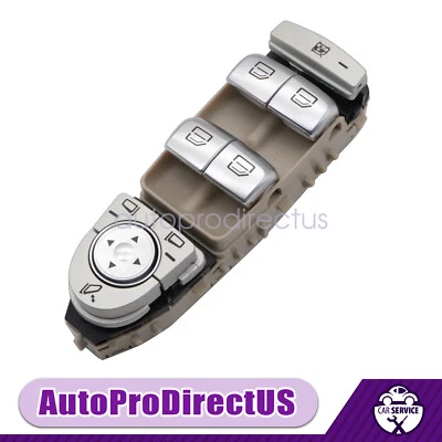 Interruptor de control de ventana eléctrica del conductor para Mercedes-Benz C300 2015 2016 2017 Foto 1 de 4