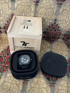 Sevenfriday V-Series Automatic SF-V3/01 Black Dial Men's Watch - Picture 1 of 12