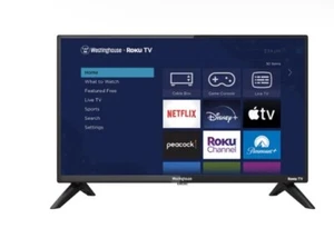 Westinghouse ‎WR32HX2210 32" HD LED Smart Roku TV - Black - Picture 1 of 2