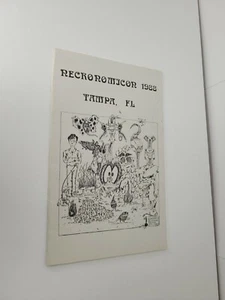 NECRONOMICON 1988 CONVENTION Science Fiction Con Gaming Fantasy Vintage Space Master - Bild 1 von 9