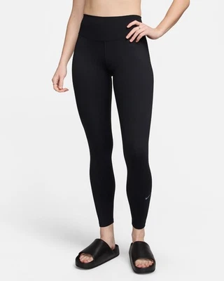 $65 Nike Women's One High Waisted Leggings - HV2298010 - Black - Medium-New Tag - Image 1 of 4